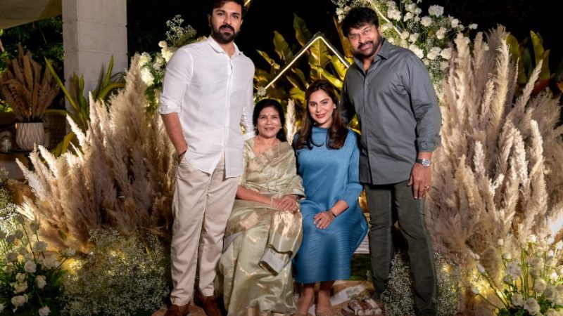 ಮೆಗಾಸ್ಟಾರ್ ಚಿರಂಜೀವಿ ಸೊಸೆ ರಾಮ್ ಚರಣ್ ಪತ್ನಿ ಉಪಾಸನಾ ಸೀಮಂತ ಸಂಭ್ರಮ: ಅಲ್ಲುಅರ್ಜುನ್-ಸಾನಿಯಾ ಮಿರ್ಜಾ ಭಾಗಿ