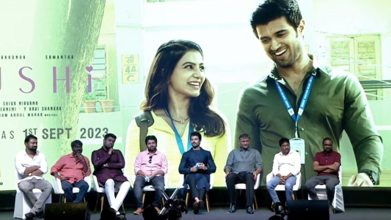 ವಿಜಯ್ ದೇವರಕೊಂಡ, ಸಮಂತ ನಟನೆಯ ಖುಷಿ”ಚಿತ್ರ ಸೆಪ್ಟಂಬರ್ 1 ರಂದು ತೆರೆಗೆ