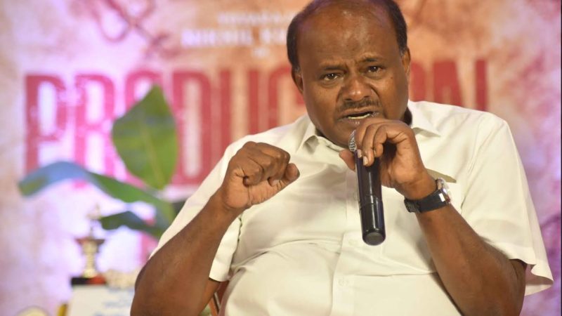 ದ್ವಿಪಾತ್ರದಲ್ಲಿ ಪುತ್ರ ನಿಖಿಲ್ ಕುಮಾರ್ ಅಭಿನಯಸಿಬೇಕೆನ್ನುವ ಆಸೆ: ಎಚ್.ಡಿ ಕುಮಾರಸ್ವಾಮಿ