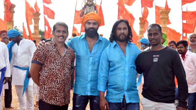 ರಾಜ ರಾಣಿ ಚಿತ್ರಕ್ಕೆ ಆಂಜನೇಯನ ಸನ್ನಿಧಿಯಲ್ಲಿ ಯೋಗಿ ನೃತ್ಯ