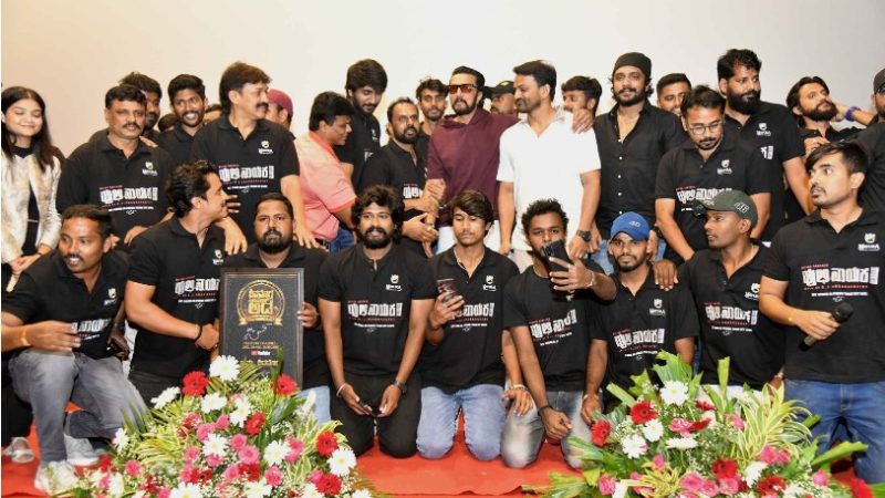 “ಹುಲಿ ನಾಯಕ” ಚಿತ್ರದ ಫಸ್ಟ್ ಲುಕ್ ಬಿಡುಗಡೆ ಮಾಡಿದ ಕಿಚ್ಚ ಸುದೀಪ್