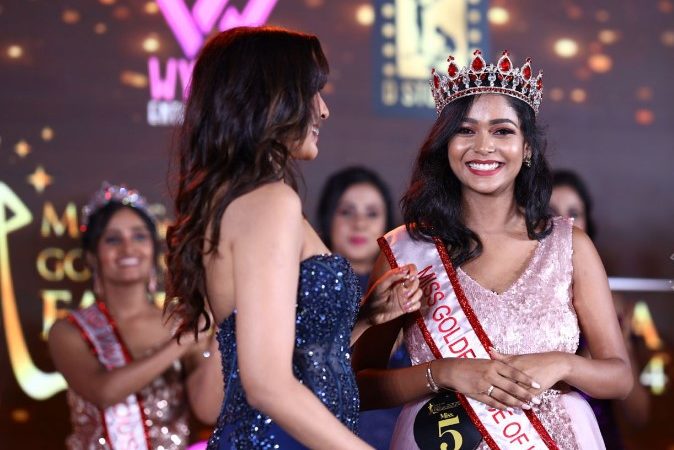 `ಮಿಸ್ ಗೋಲ್ಡನ್ ಫೇಸ್ ಆಫ್ ಕರ್ನಾಟಕ’ ಆಗಿ ಹರ್ಷಿತಾ ಆಯ್ಕೆ