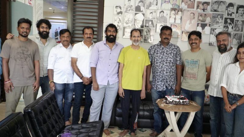 ” ಪೆಪೆ” ಚಿತ್ರತಂಡದೊಂದಿಗೆ ರಾಘಣ್ಣ ಹುಟ್ಟುಹಬ್ಬ: ಆಗಸ್ಟ್ 30ಕ್ಕೆ ಚಿತ್ರ ಬಿಡುಗಡೆ