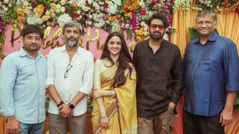 ಡಾರ್ಲಿಂಗ್ ಪ್ರಭಾಸ್- ಹನು ರಾಘವಪುಡಿ ನಿರ್ದೇಶನದ ಹೊಸ ಚಿತ್ರ ಕ್ಕೆ ಮುಹೂರ್ತ