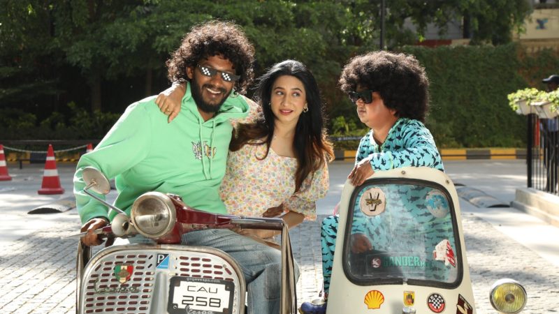 ‘ಒನ್ ಅಂಡ್ ಆ ಹಾಫ್’ ಚಿತ್ರದ ‘ಹೇ ನಿಧಿ’ ಎಂದು ಹಾಡಿದ ಶ್ರೇಯಶ್ ಸೂರಿ ಹಾಗೂ ಮಾನ್ವಿತಾ ಹರೀಶ್