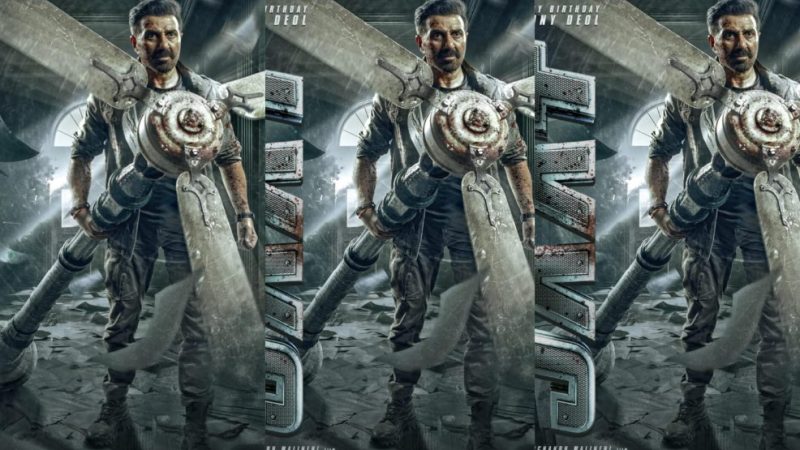 ‘ಜಟ್’ಗಾಗಿ ಮಾಸ್ ಅವತಾರವೆತ್ತ ಬಾಲಿವುಡ್ ನಟ ಸನ್ನಿ ಡಿಯೋಲ್