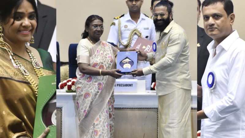 ರಿಷಬ್ ಶೆಟ್ಟಿಗೆ ಅತ್ಯುತ್ತಮ ನಟ : ಕೆಜಿಎಫ್ – 2 ಚಿತ್ರಕ್ಕೂ ಗೌರವ ; ಹೊಂಬಾಳೆ ಫಿಲಂಸ್ ನಿರ್ಮಾಣ ಸಂಸ್ಥೆಗೆ ಡಬ್ಬಲ್ ಸಂಭ್ರಮ