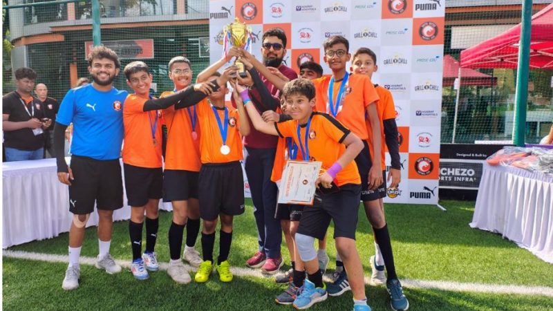 ಫುಟ್ಬಾಲ್ ಕ್ಲಬ್ ಇಂಟರ್-ಸಿಟಿ ಪಂದ್ಯಾವಳಿಯಲ್ಲಿ ಮಿಂಚಿದ ಯುವ ಪ್ರತಿಭೆಗಳು.