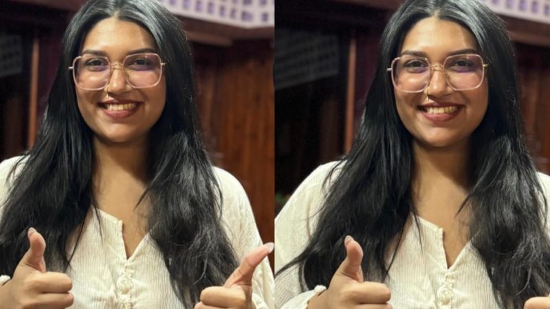 ಅಪ್ಪನ‌ “ಮಾರ್ಕ್ ” ಚಿತ್ರಕ್ಕೆ ಮಗಳು ಸಾನ್ವಿ ಗಾಯನ