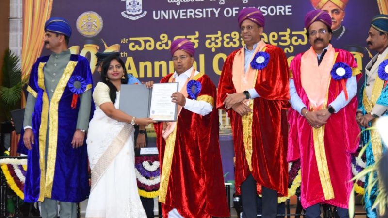 ನಟ ಡಾ.ಅಂಬರೀಶ್ ಕೊಡುಗೆ ಕುರಿತು ಅಧ್ಯಯನಕ್ಕೆ ಪತ್ರಕರ್ತೆ ಕೆ .ಎಲ್ ನಂದಿನಿಗೆ ಡಾಕ್ಟರೇಟ್ ಪ್ರದಾನ