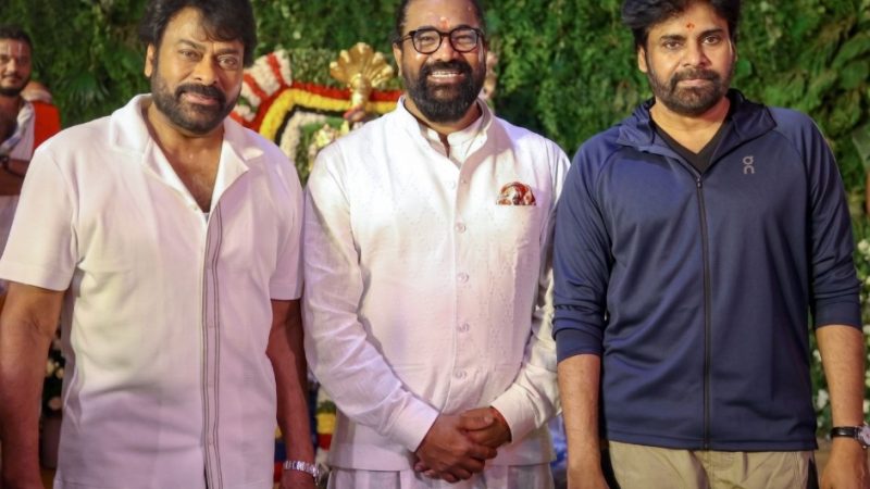 ಚಿರಂಜೀವಿ 158ನೇ ಸಿನಿಮಾಗೆ ಕೆವಿಎನ್ ನಿರ್ಮಾಣ: ಡಿಸಿಎಂ ಪವನ್ ಕಲ್ಯಾಣ್ ಹಾರೈಕೆ