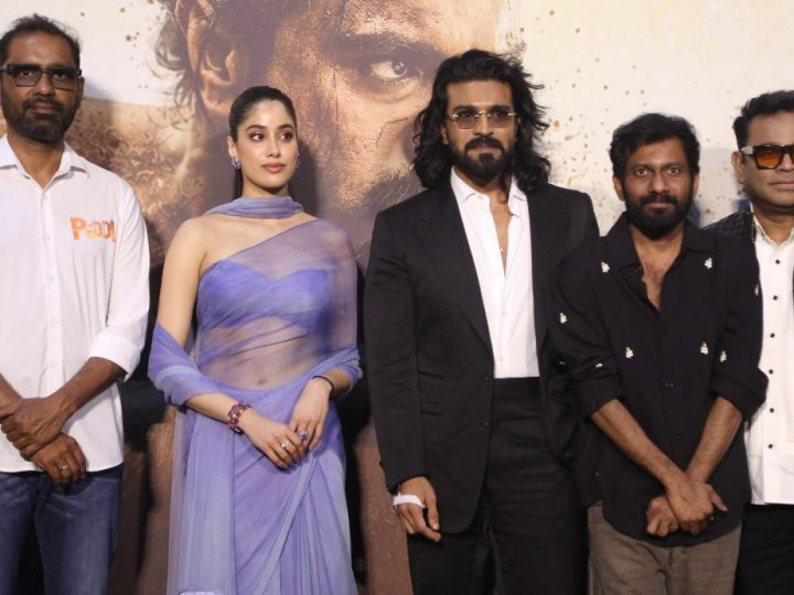 “ಪೆದ್ದಿ” ಚಿತ್ರದ ಟ್ರೈಲರ್ ಬಿಡುಗಡೆ: ಅಥ್ಲೇಟರ್ ಆಗಿ ಕಾಣಿಸಿಕೊಂಡ ನಟ ರಾಮ್ ಚರಣ್