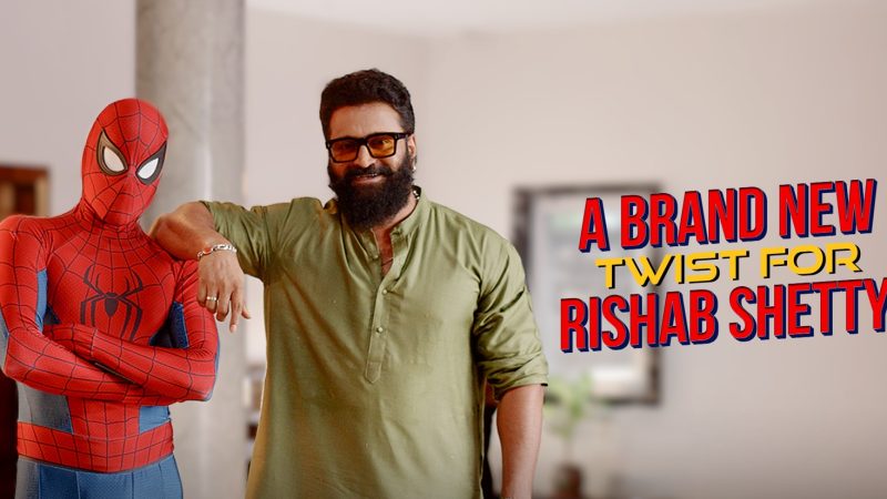 ಸ್ಪೈಡರ್ ಮ್ಯಾನ್: ಬ್ರ್ಯಾಂಡ್ ನ್ಯೂ ಡೇ’ ಪ್ರಚಾರದಲ್ಲಿ ಡಿವೈನ್ ಸ್ಟಾರ್ ರಿಷಬ್ ಶೆಟ್ಟಿ